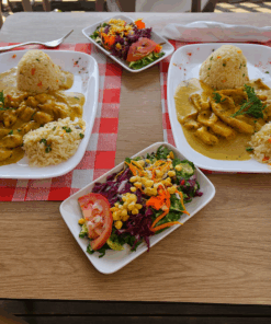 Émincé poulet curry