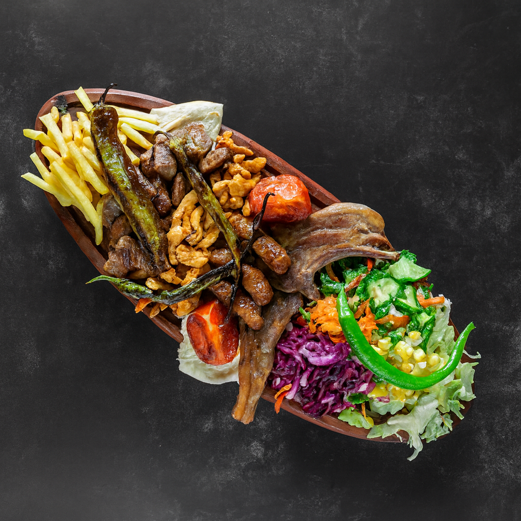 Assiette grillades mixte