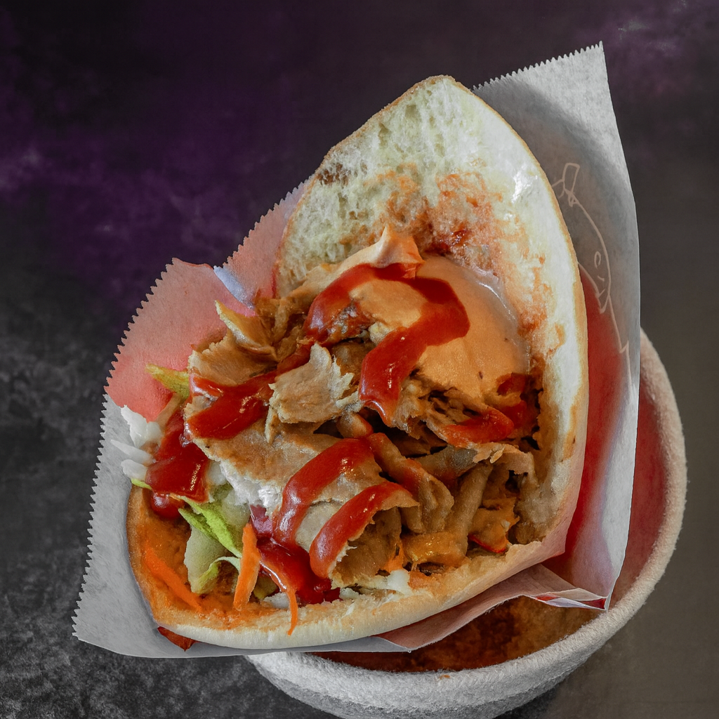 Sandwich kebab mixte